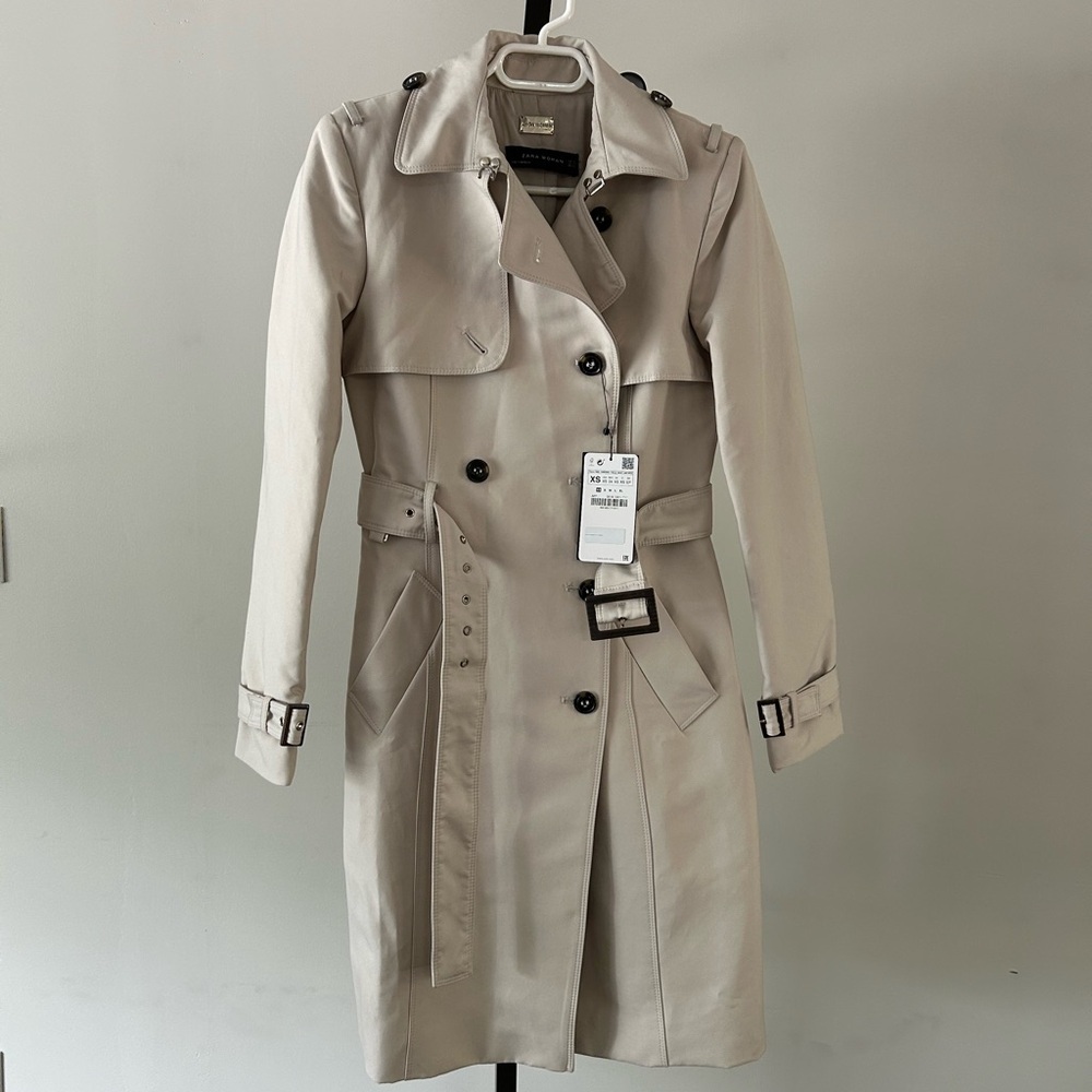 Zara Beige Trench Coat